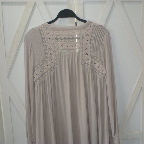 Free People Courtney's Victorian Shirt Dress - Picture 7 of 12